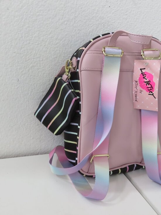 Luv Betsey Johnson Pink Backpack & coin purse main image 7
